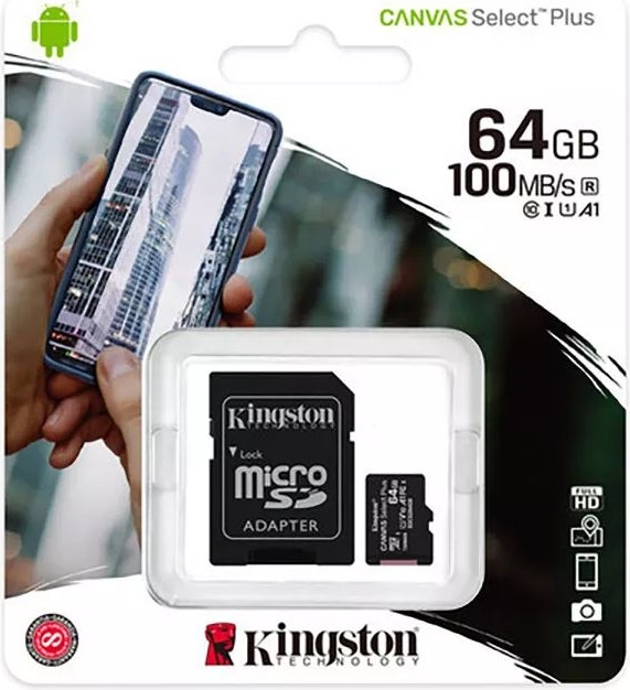 Feodaal voorstel Hijsen ᐅ • SD Kaart 64GB Kingston - 10 | Eenvoudig bij GSMBatterij.be