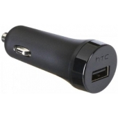 Auto Snellader Plug HTC 2 Ampere - Origineel - Zwart