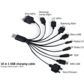 Multi Connector USB Oplaadkabel